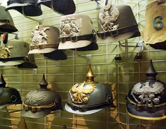 War Uniform Helmets WWI Belgian Royal Army Musuem Brussels