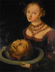 Judith with Holofernes Head on a Platter