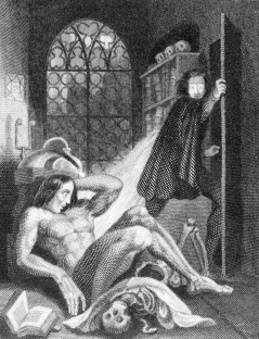 Frankenstein Modern Prometheus  Illustration